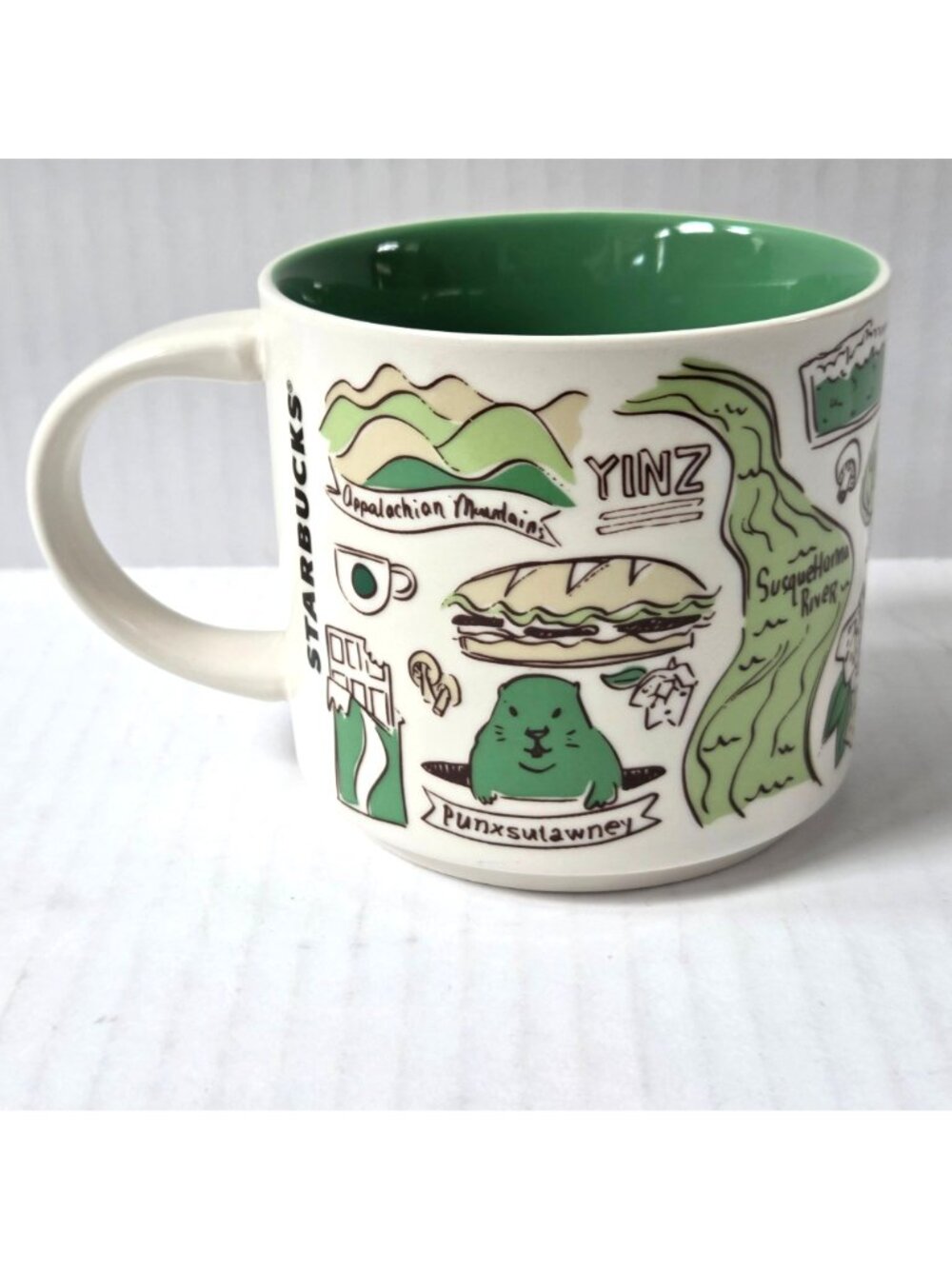 Starbucks Pennsylvania Been There Series Collection Coffee Mug 2017 - Picture 3 of 6